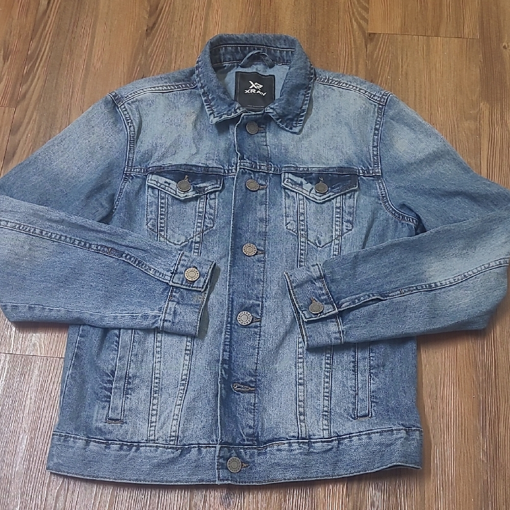XR‎  XRAY JEANS Denim Blue Jacket used good condition.